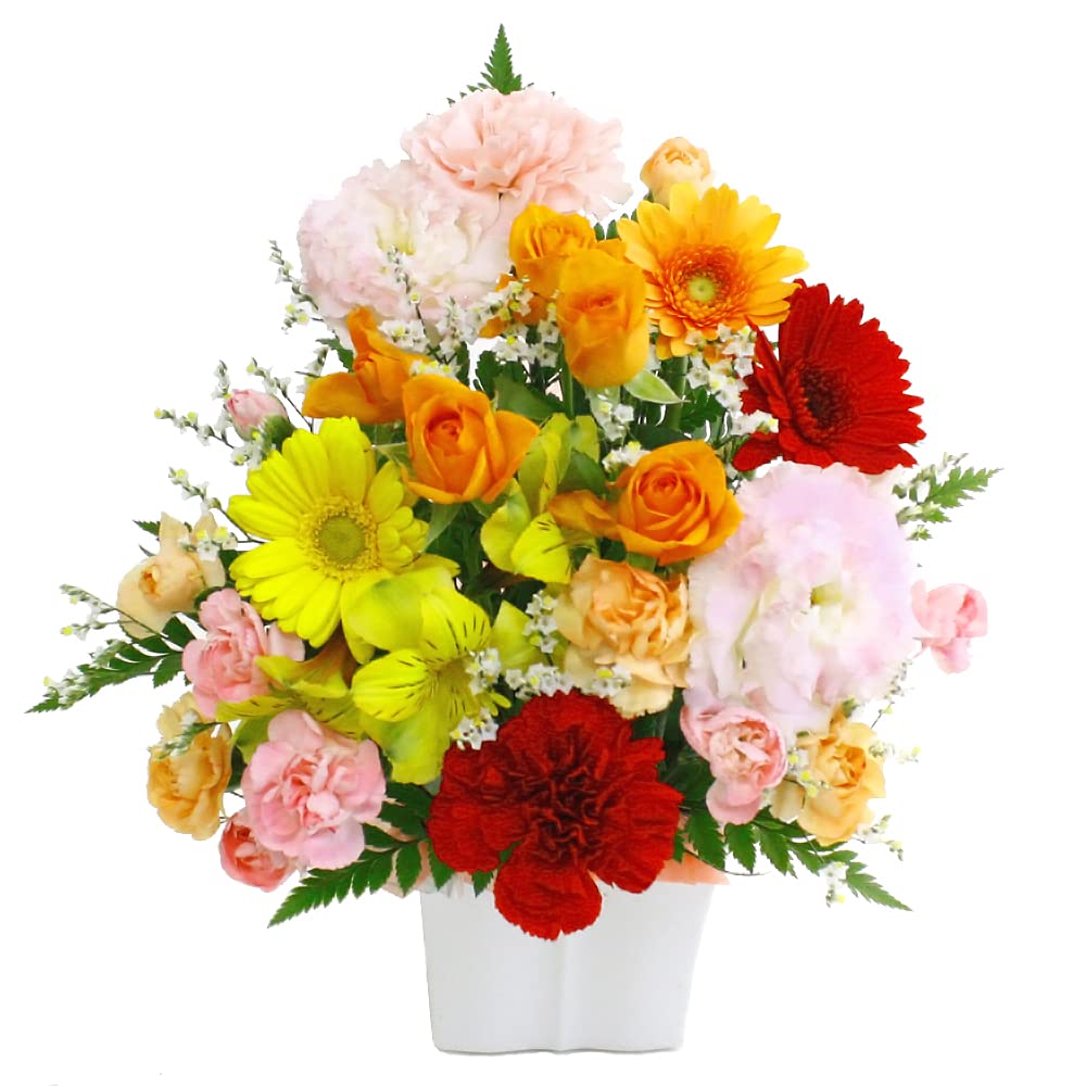 【染め花】専用品イングリッシュローズとイエロー・パープル系花束　2点ハンドメイド Amazon｜[Flowerfarm(フラワーファーム)] 花 花束 生花 フラワー